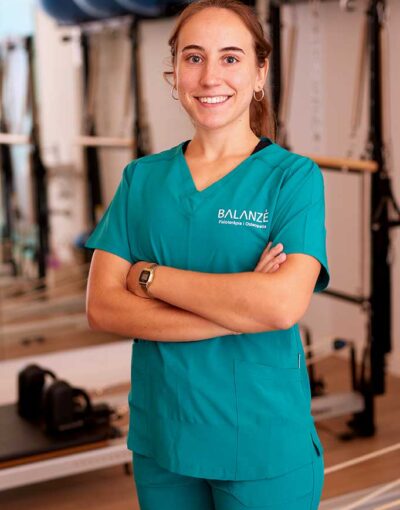 Alba Nebot fisioterapeuta deportiva en Balanzé